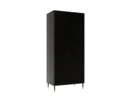szafa-90-cm-wysoki-standard-czarne-ryflowane-fronty-imperial-i06