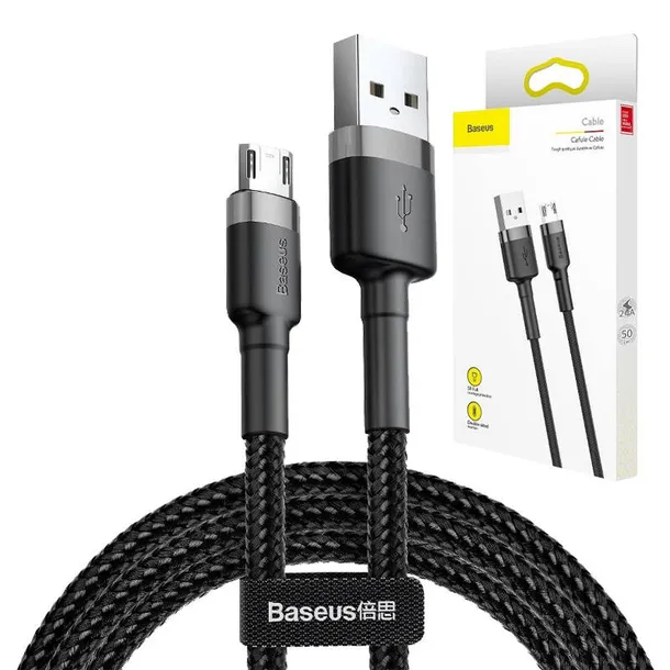 kabel-usb-do-micro-usb-baseus-cafule-1-5a-2m-szaro-czarny-stan-nowy-dlugosc-przewodu-2-m