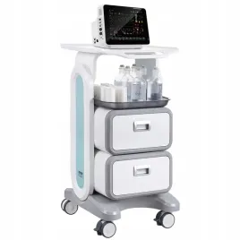 wozek-medyczny-2-poziomowy-z-szuflada-i-tacka-bialy-mobilny-gabinet