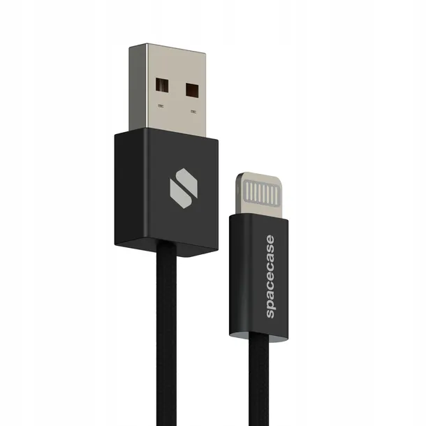spacecase-usb-a-to-lightning-magnetic-cable-1m-12w-cl08-b-zgodnosc-ze-standardem-quick-charge-3-0