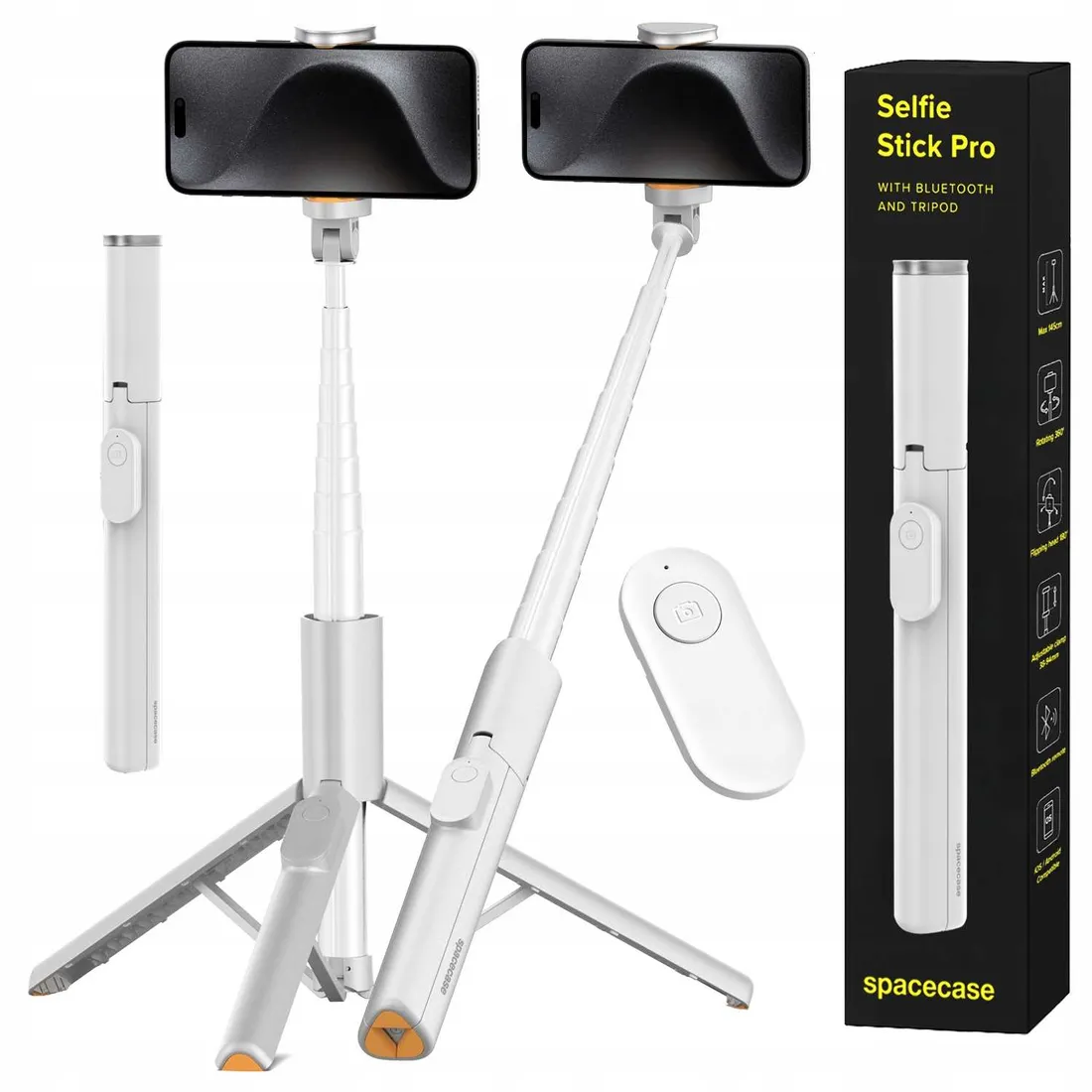 spacecase-selfie-stick-pro-st11-w-white