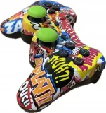 kontroler-do-gier-gamepad-joystick-graffiti-stan-nowy