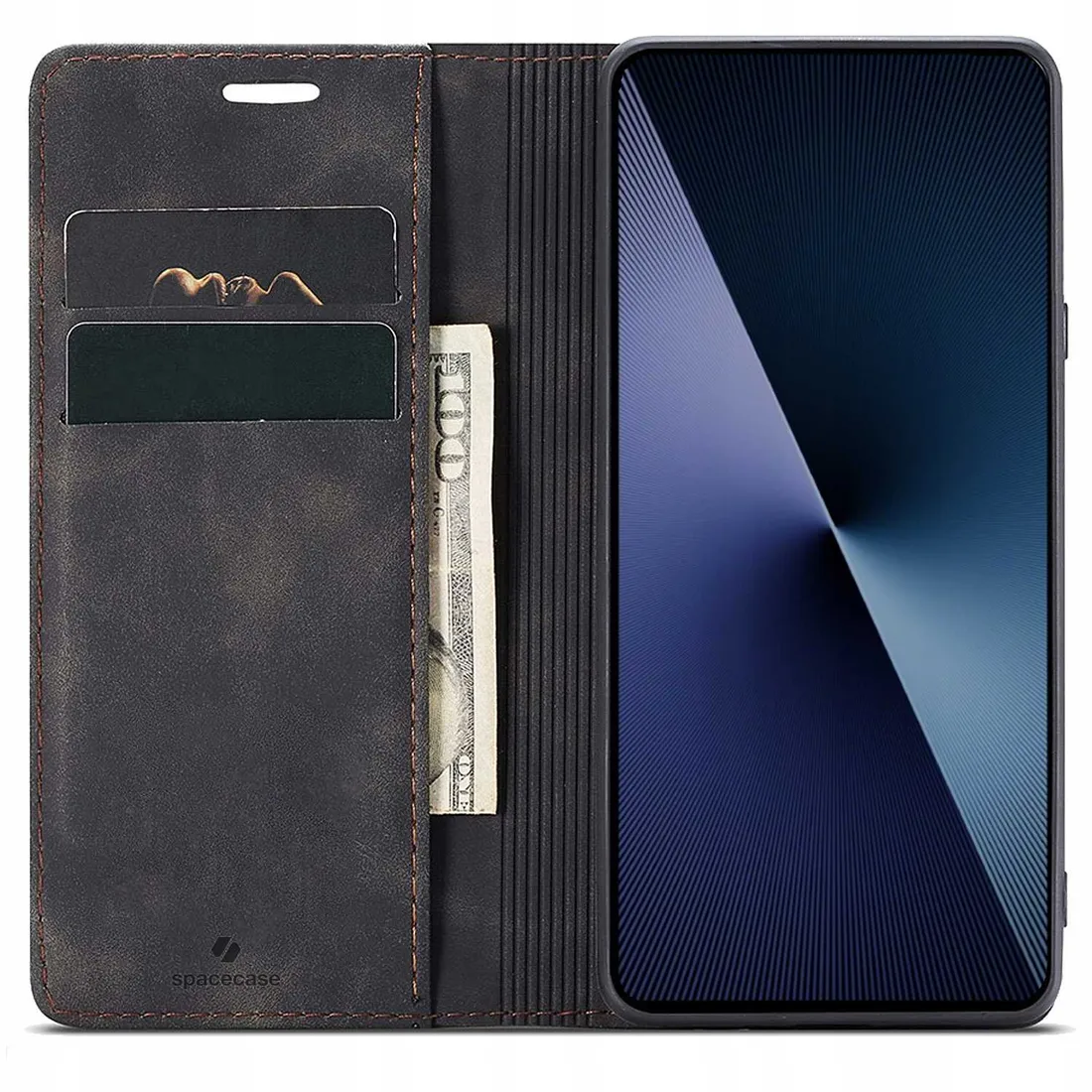 spacecase-wallet-xperia-1-vii-black