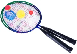 zestaw-badminton-dla-dzieci-kolorowe-rakietki-nylonowe-lotki
