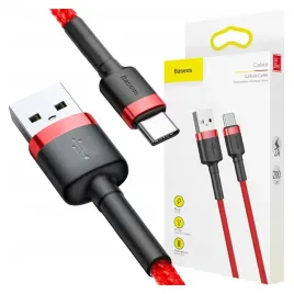 kabel-usb-do-usb-c-baseus-cafule-2a-2m-czerwony