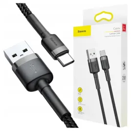 kabel-usb-do-usb-c-baseus-cafule-2a-2m-szaro-czarny