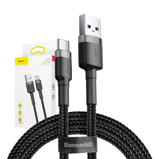 kabel-usb-do-usb-c-baseus-cafule-2a-2m-szaro-czarny-stan-nowy-dlugosc-przewodu-2-m