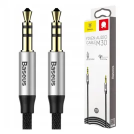 kabel-audio-mini-jack-35mm-aux-baseus-yiven-1m-czarno-srebrny