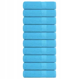 reczniki-do-rak-10-szt-turkusowe-50x100-cm-bawelna-100percent
