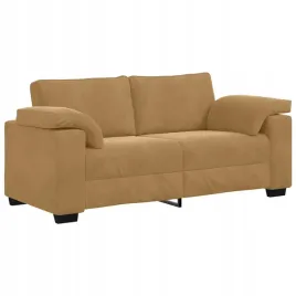 sofa-dwuosobowa-brazowa-140-cm-aksamit