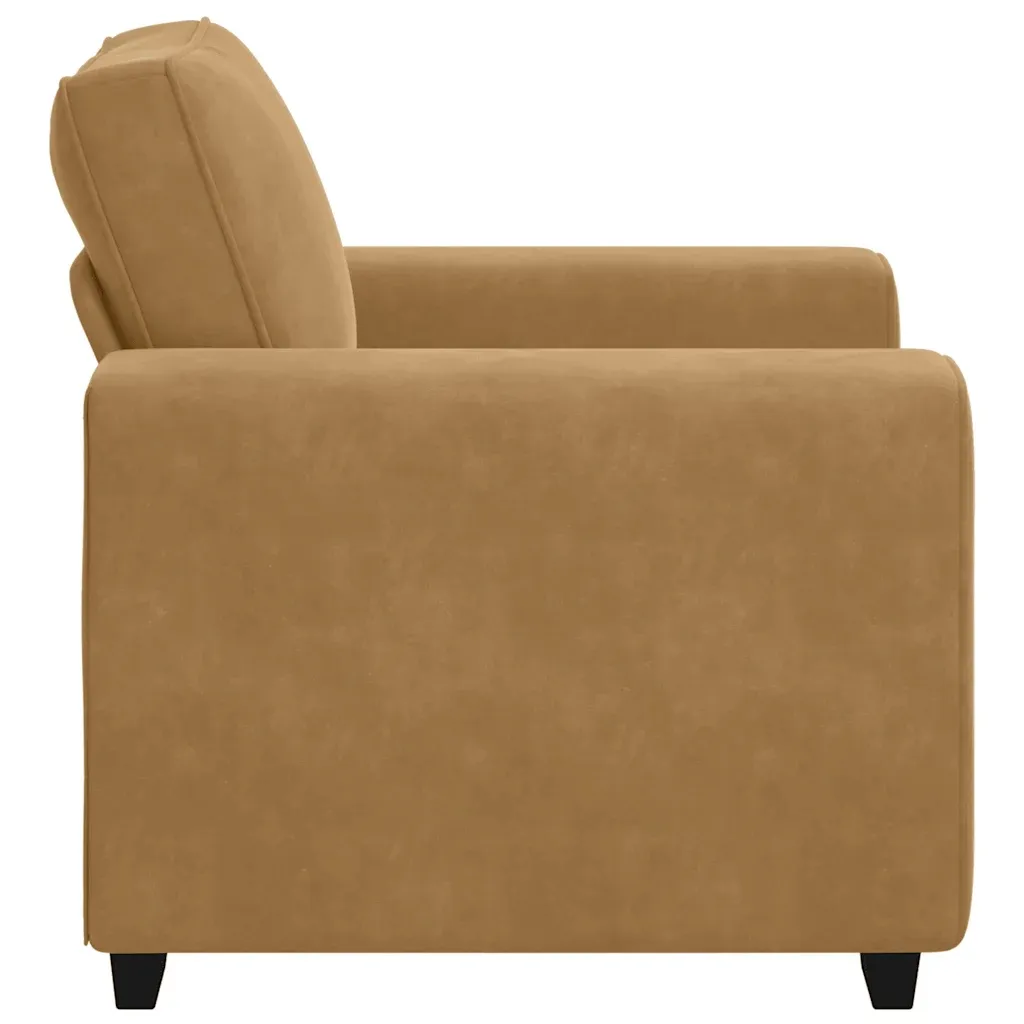 sofa-fotel-brazowy-60-cm-aksamit-stan-nowy