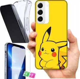 etui-na-samsung-galaxy-s22-wzory-pikachu-szklo