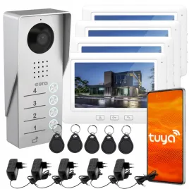 wideodomofon-domofon-czterorodzinny-ahd-4-lokale-breloki-aplikacja-tuya