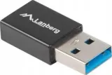 adapter-usb-c-3-1-do-usb-a-otg-lanberg-czarny-blyszczacy-stan-nowy