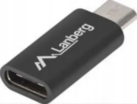 adapter-usb-c-do-micro-usb-lanberg-czarny-2-0-f-m