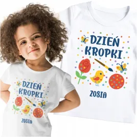 personalizowana-koszulka-dzien-kropki-do-szkoly-przedszkola-z-imieniem