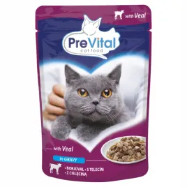 prevital-pelnoporcjowa-karma-dla-doroslych-kotow-z-cielecina-w-sosie-100g