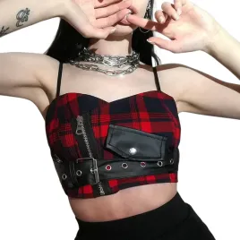 damska-bluzka-w-kratke-z-paskiem-i-zamkiem-top-bralet-m