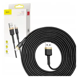 kabel-usb-lightning-baseus-cafule-2a-3m-zloto-czarny