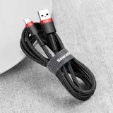 kabel-usb-do-usb-c-baseus-cafule-2a-3m-czerwono-czarny-marka-baseus