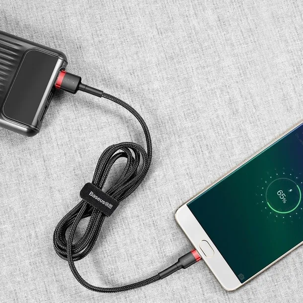 kabel-usb-do-micro-usb-baseus-cafule-2a-3m-czarno-czerwony-stan-nowy-kolor-czerwony