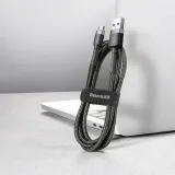 kabel-usb-do-micro-usb-baseus-cafule-2a-3m-czarno-szary-stan-nowy-kolor-szary