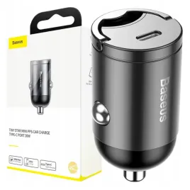 mini-ladowarka-samochodowa-baseus-tiny-star-usb-qc-3-0-30w-szara