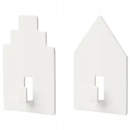 ikea-tippvagn-wieszaki-domki-haczyki-samoprzylepne-biale-2szt