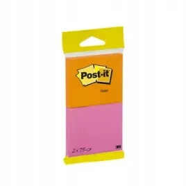 post-it-karteczki-samoprzylepne-pomaranczowe-i-rozowe-2-bloczki