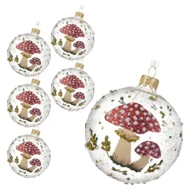 bombka-szklana-8cm-przezroczysta-6-szt-muchomor-dekorowana-zdobiona