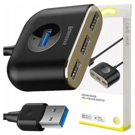 adapter-usb-4w1-baseus-square-round-hub-usb-3-0-do-1x-usb-3-0-3x-usb-2-0