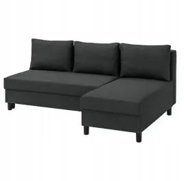 ikea-alvdalen-3-osobowy-sofa-rozkladana-z-szezlongiem-knisa-ciemnoszary