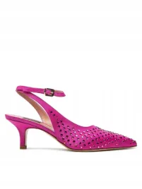 pinko-37-buty-damskie-rozowe-szpilki-sandaly-zdobione-menta-slingback-t304