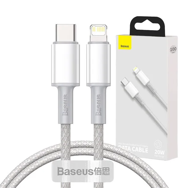 kabel-usb-c-do-lightning-baseus-high-density-braided-20w-5a-pd-1m-bial-stan-nowy-dlugosc-przewodu-1-m