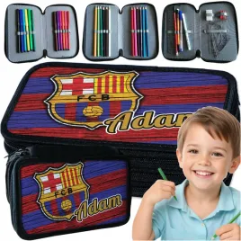 piornik-szkolny-z-wyposazeniem-do-szkoly-neon-fc-barcelona-barca-yamal