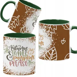 kubek-ciemno-zielony-jesienne-wzory-dynie-cozy-fall-pumpkin-spice