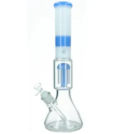 bongo-szklane-single-shooter-40-cm-5-mm-bialo-niebieskie