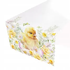 wielkanocny-bieznik-38x140-cm-zolty-kurczak-kwiaty-wodoodporny-chmurka