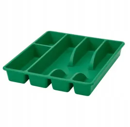 ikea-smacker-tacka-pojemnik-na-sztucce-jaskrawozielony-31x26-cm