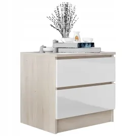 stolik-nocny-dab-sonoma-bialy-polysk-mdf-szafka-nocna-do-sypialni-45x48x40