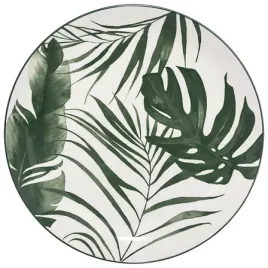 talerz-obiadowy-plytki-zielone-liscie-palmy-bialy-26-cm