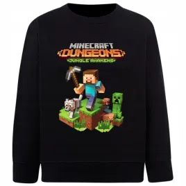 bluza-dlugi-rekaw-dziecko-minecraft-bawelna-nadruk-128-134-przod-w196