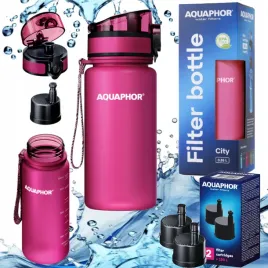 bidon-butelka-filtrujaca-wode-aquaphor-city-rozowa-035l-3x-filtr-do-wody