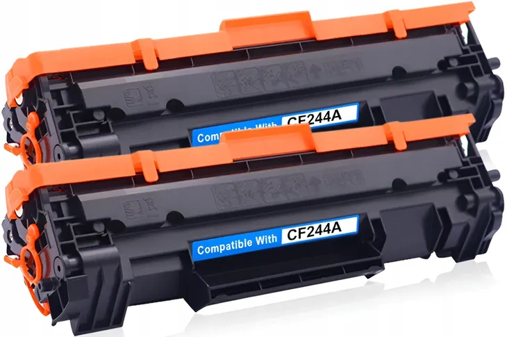 LCL Cartucho de tóner Copatible 44A 244A 248A CF244A (2Pack, Negro