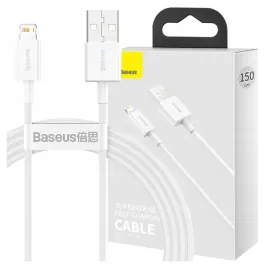kabel-usb-do-lightning-baseus-superior-series-2-4a-1m-bialy