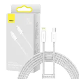 kabel-usb-c-do-lightning-baseus-dynamic-series-20w-2m-bialy