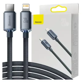 kabel-usb-c-do-lightning-baseus-crystal-shine-20w-pd-2m-czarny