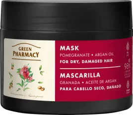 green-pharmacy-maska-do-wlosow-suchych-i-zniszczonych-granat-i-olej-arganow