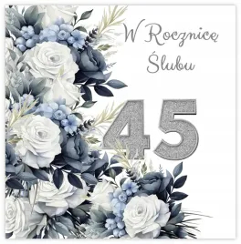 kartka-na-45-rocznice-slubu-szafirowe-gody-rocznica-slubu-koperta-biala