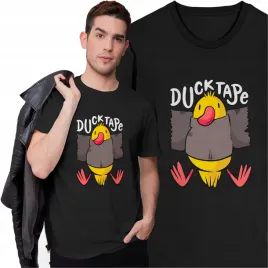 koszulka-meska-z-nadrukiem-duck-tape-t-shirt-dla-majstra-zlotej-raczki